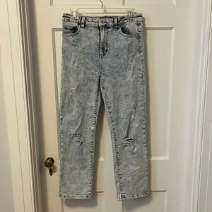 Kendall + Kylie The Icon High Rise Straight Jeans